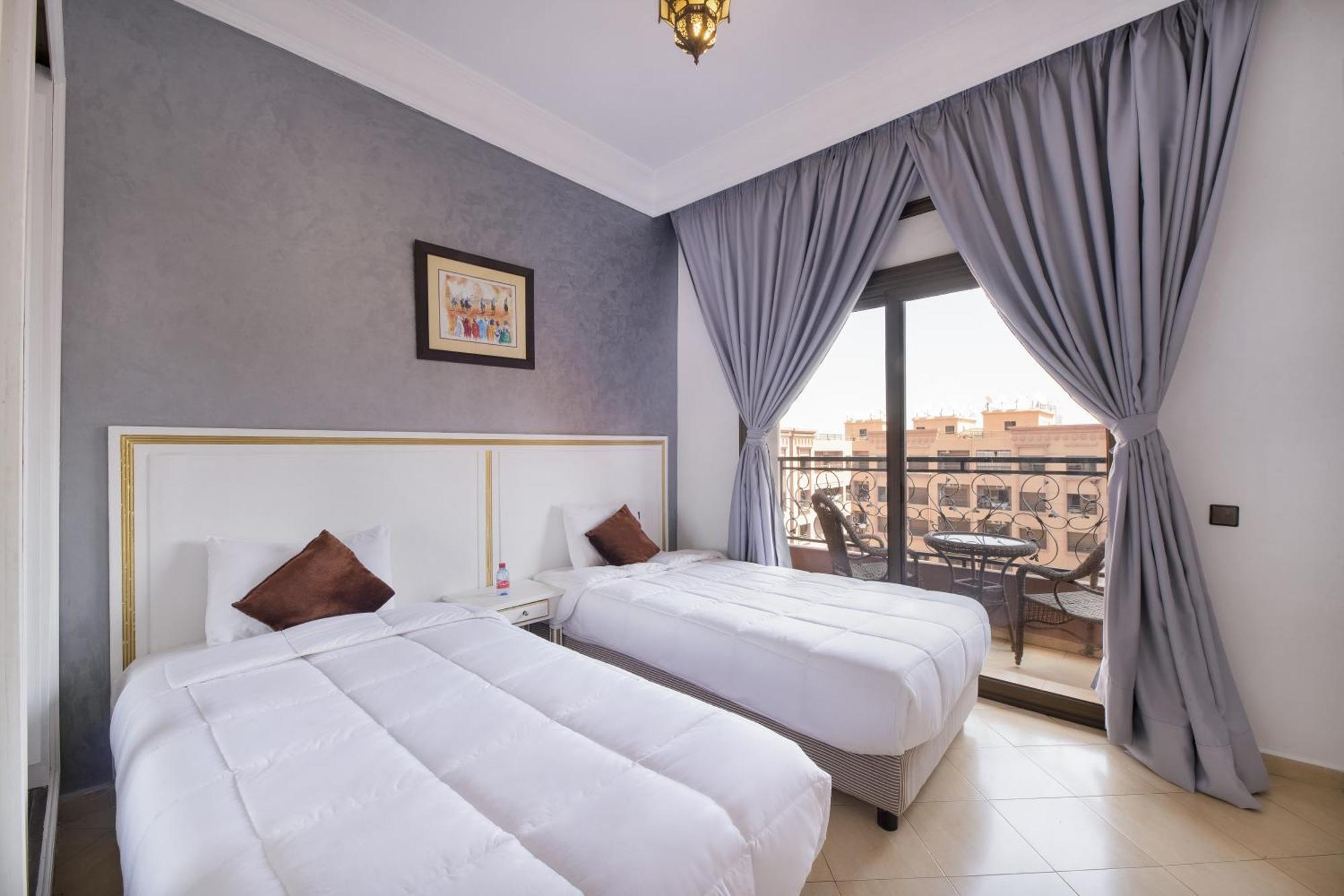 Mogador Menzah Appart Hotel Marrakesh Exterior foto