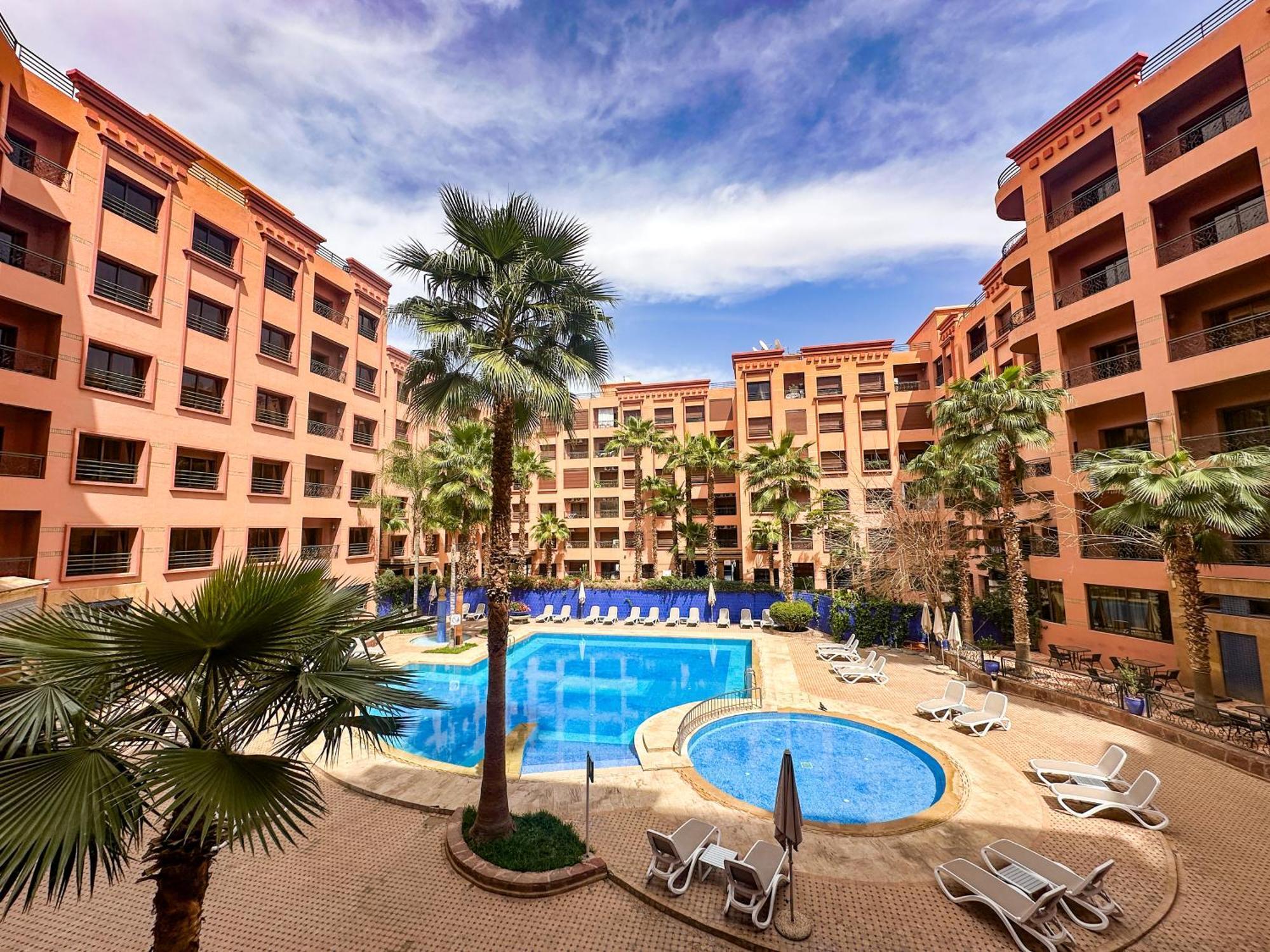 Mogador Menzah Appart Hotel Marrakesh Exterior foto